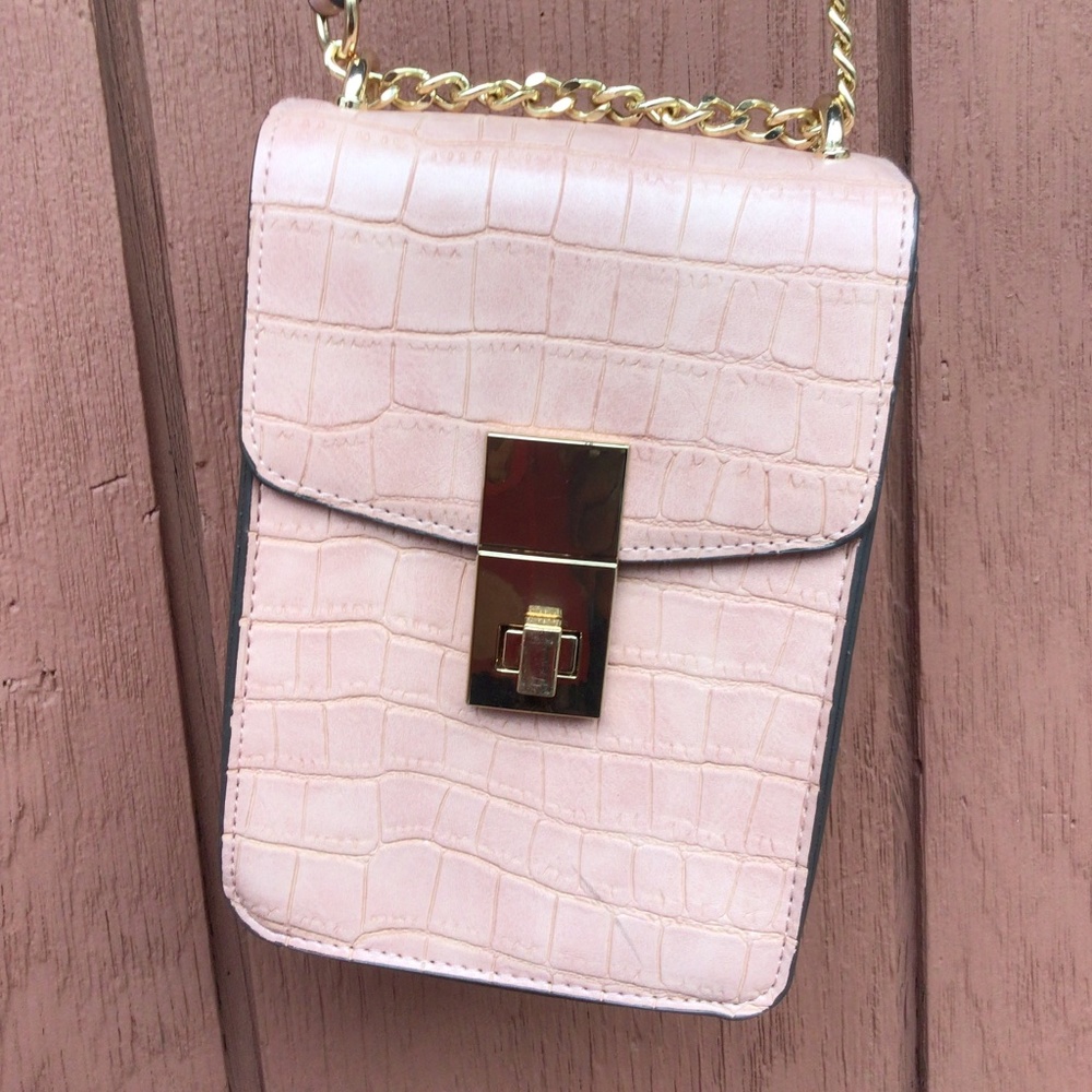 XIIX Pink Animal Print Crossbody Purse:From Naughty Gyal Christmas Party Bundle